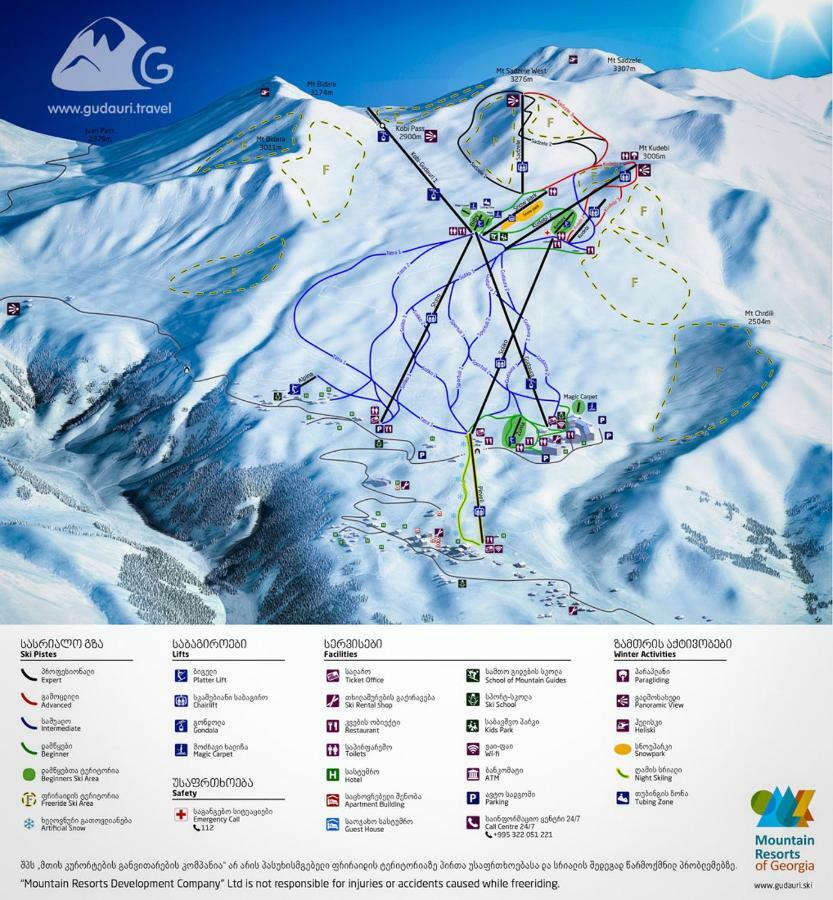 New Gudauri Loft 2 - "Mano", Near Ski Lift Gondola Exterior foto